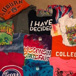 VARIOUS T SHIRTS